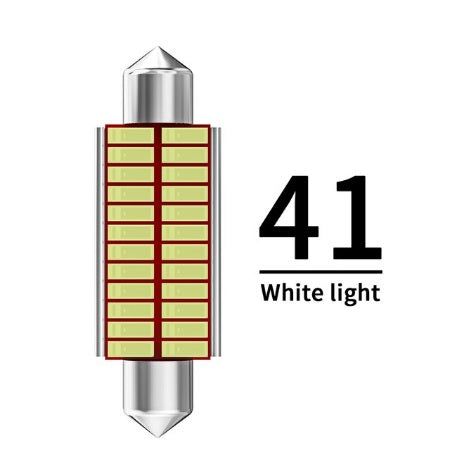 Festoon C5W 24 x 4014 SMD 41MM Canbus 12V Led Bulb for cars, Bikes Boats etc_0