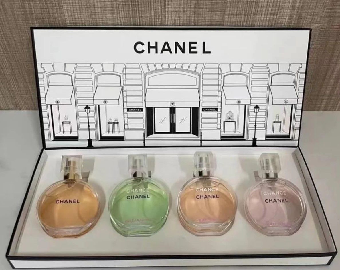 Chanel Chance Edt 4x30ml Perfume Gift Set_0