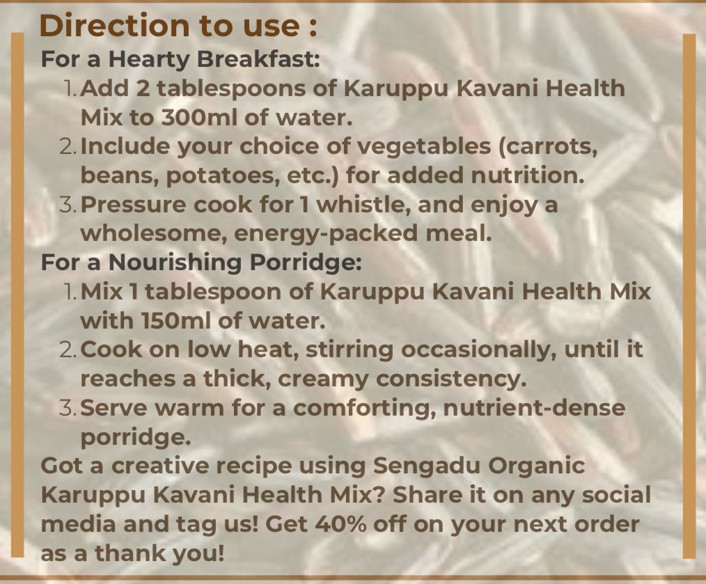 Organic Karuppu Kavuni Mix_1