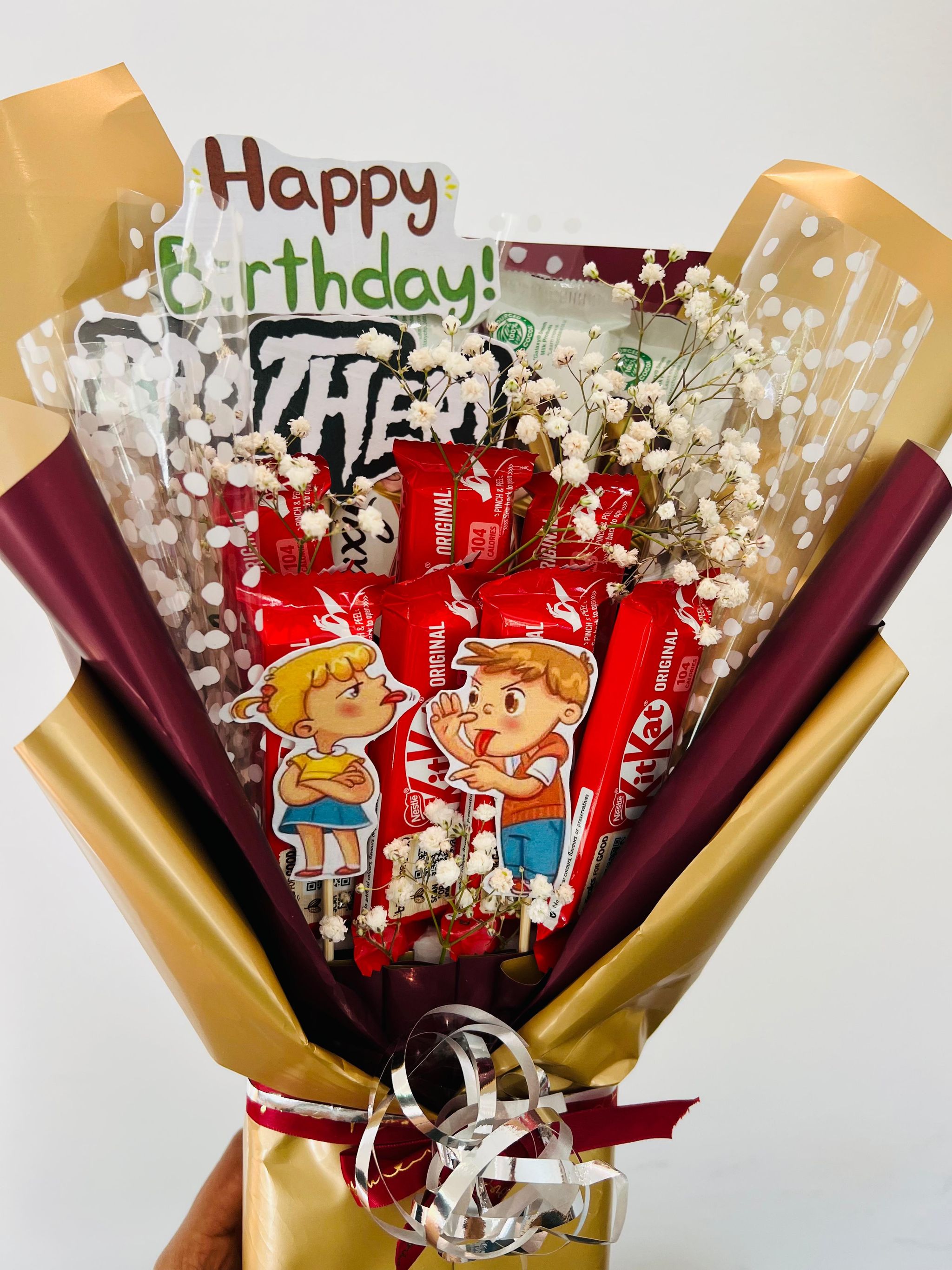 Sibling-themed bouquet | 20 pcs_0