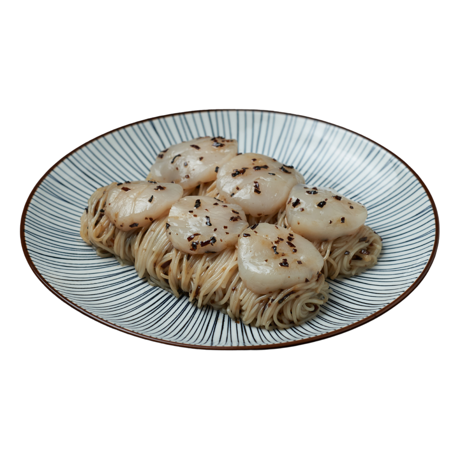 Chilled Truffle Somen w/ Raw Hokkaido Scallops_0