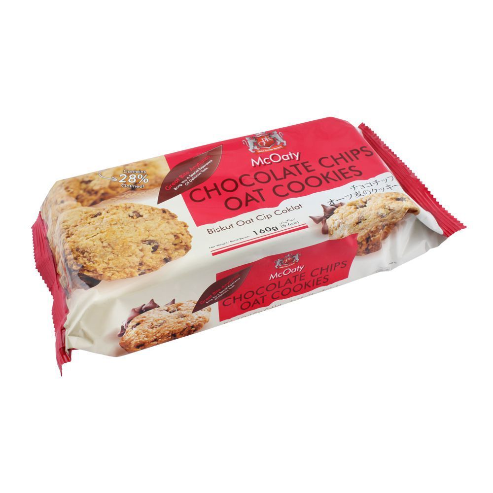 Mcoaty Chocolate Chips Oat Cookies 80 g_0