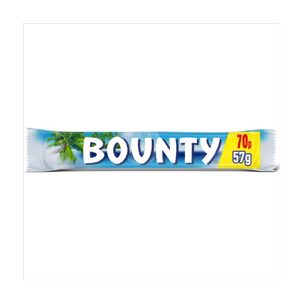 Bounty Coconut & Milk Chocolate Snack Bar 57g_0