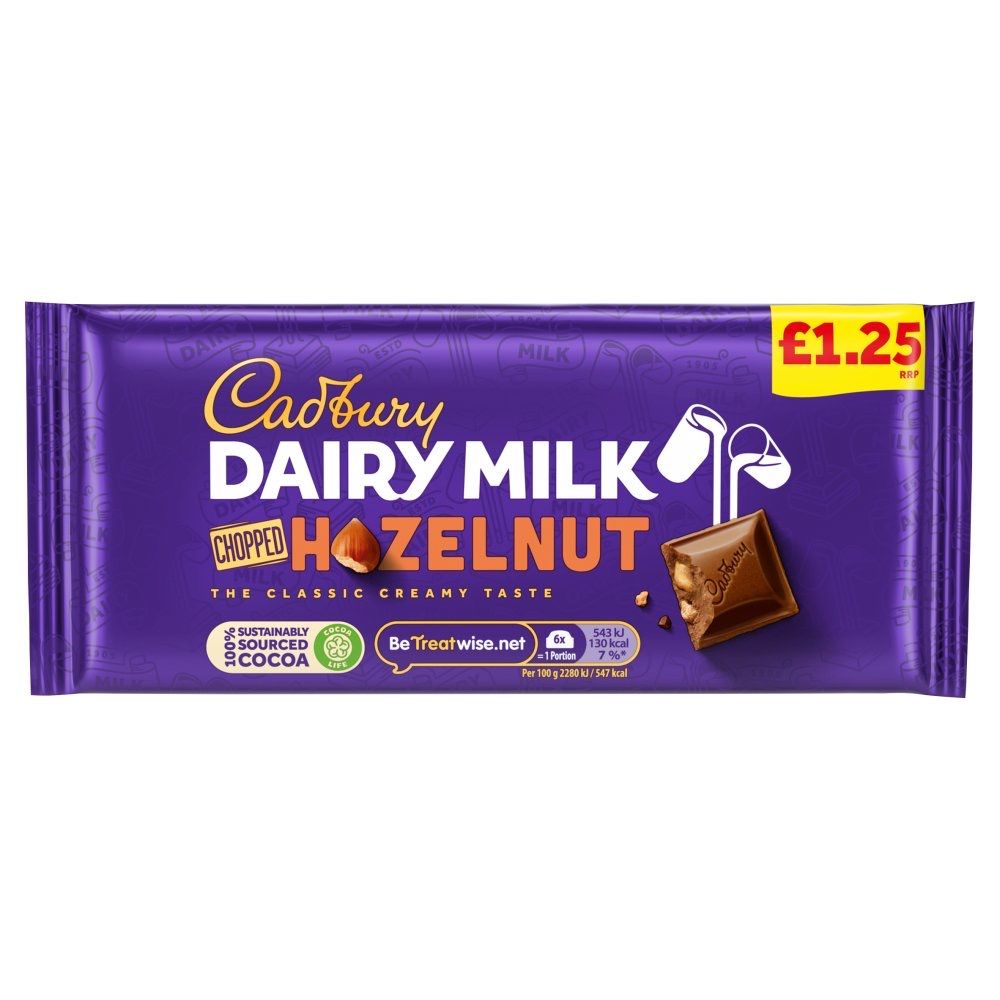 Cadbury Dairy Milk Chopped Hazelnut 95g_0