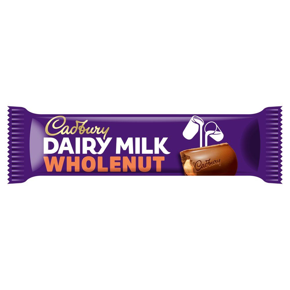 Cadbury Dairy Milk Whole Nut Chocolate Bar 45g_0