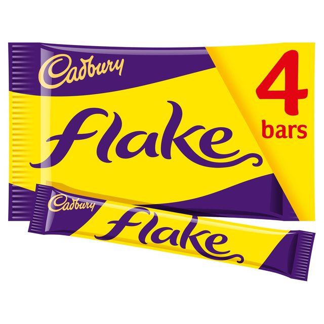 Cadbury Flake Chocolate Bar 4 Pack 80g_0