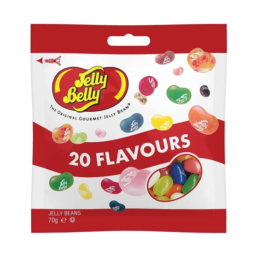 Jelly Belly 20 Assorted Flavour Mix Jelly Beans Bag 70g_0