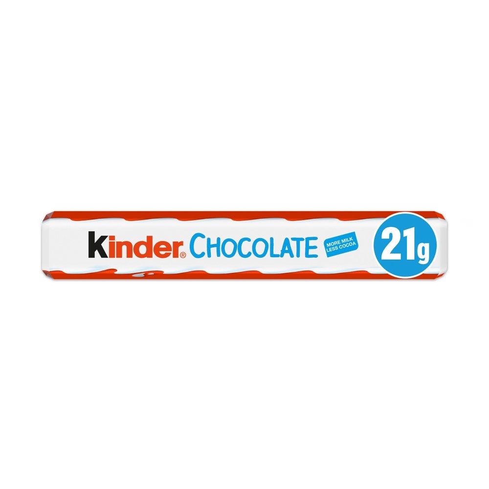 Kinder Chocolate Single Medium Bar 21g_0