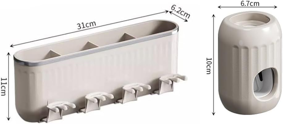 4 CUPS TOOTHPASTE DISPENSER _5