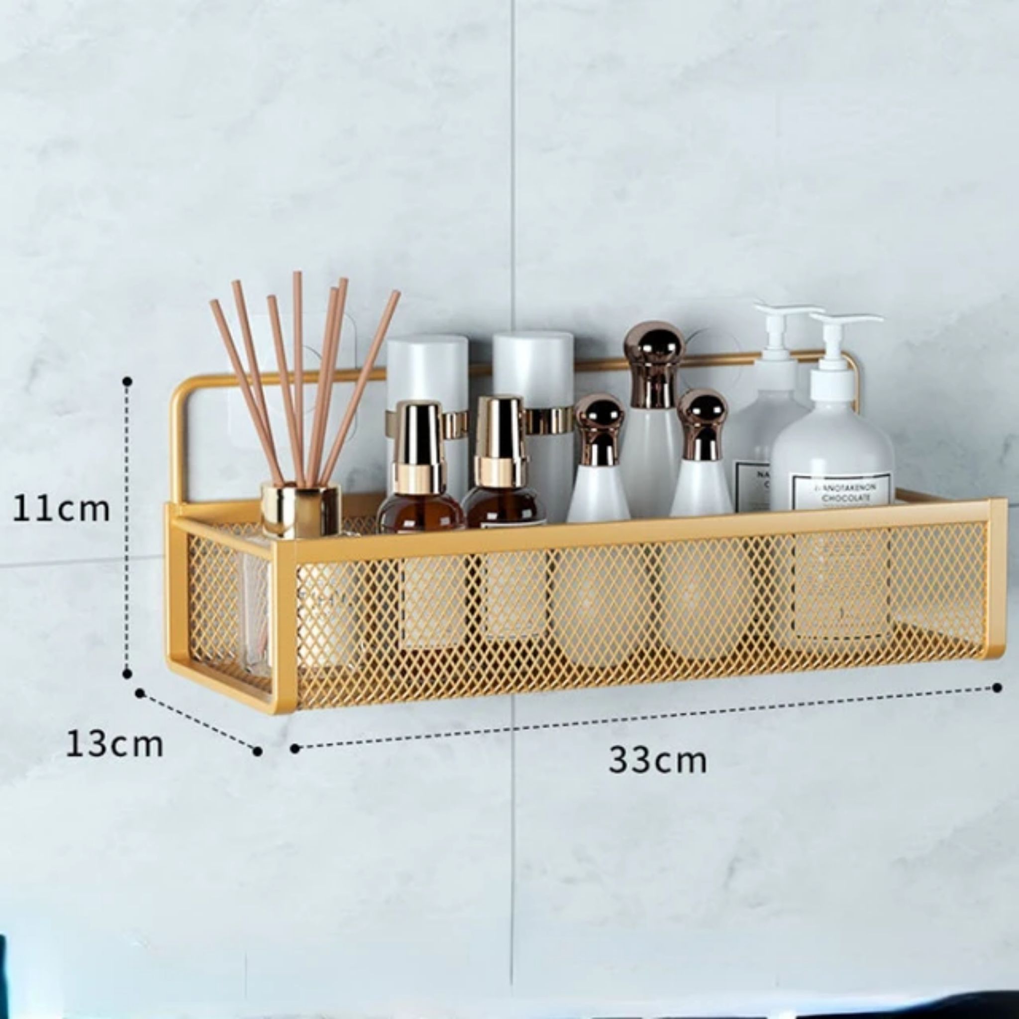 1 PC BATHROOM SHELF SHOWER CADDY _2