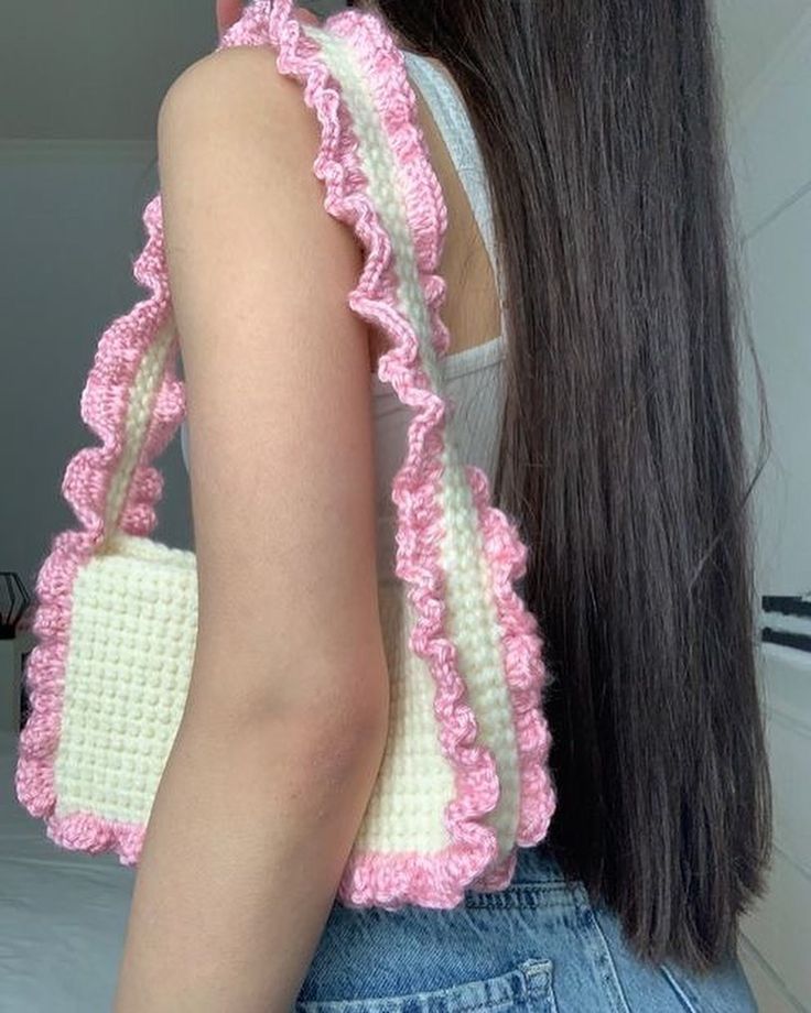 Crotchet side bags_0