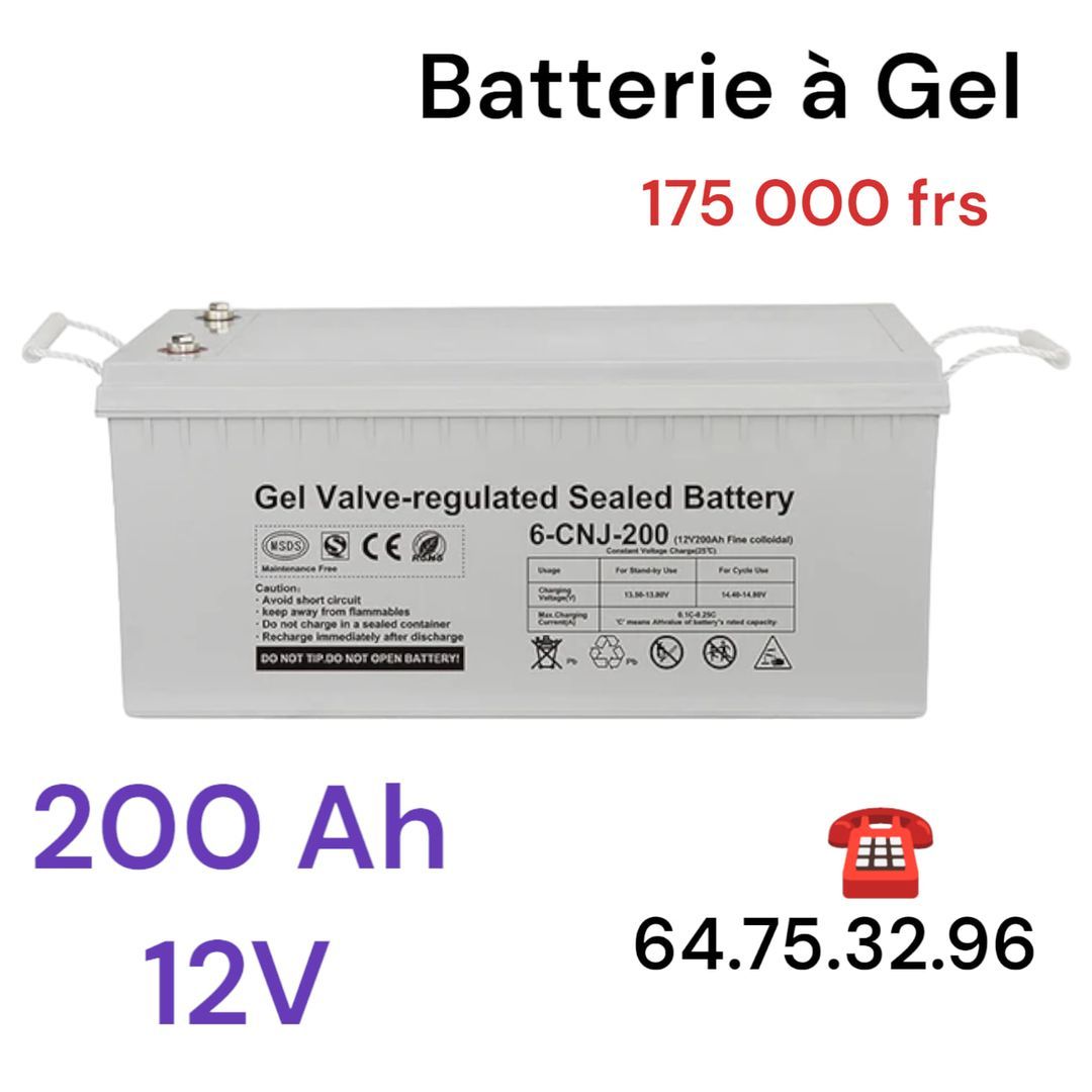 Batterie Gel 12V_1