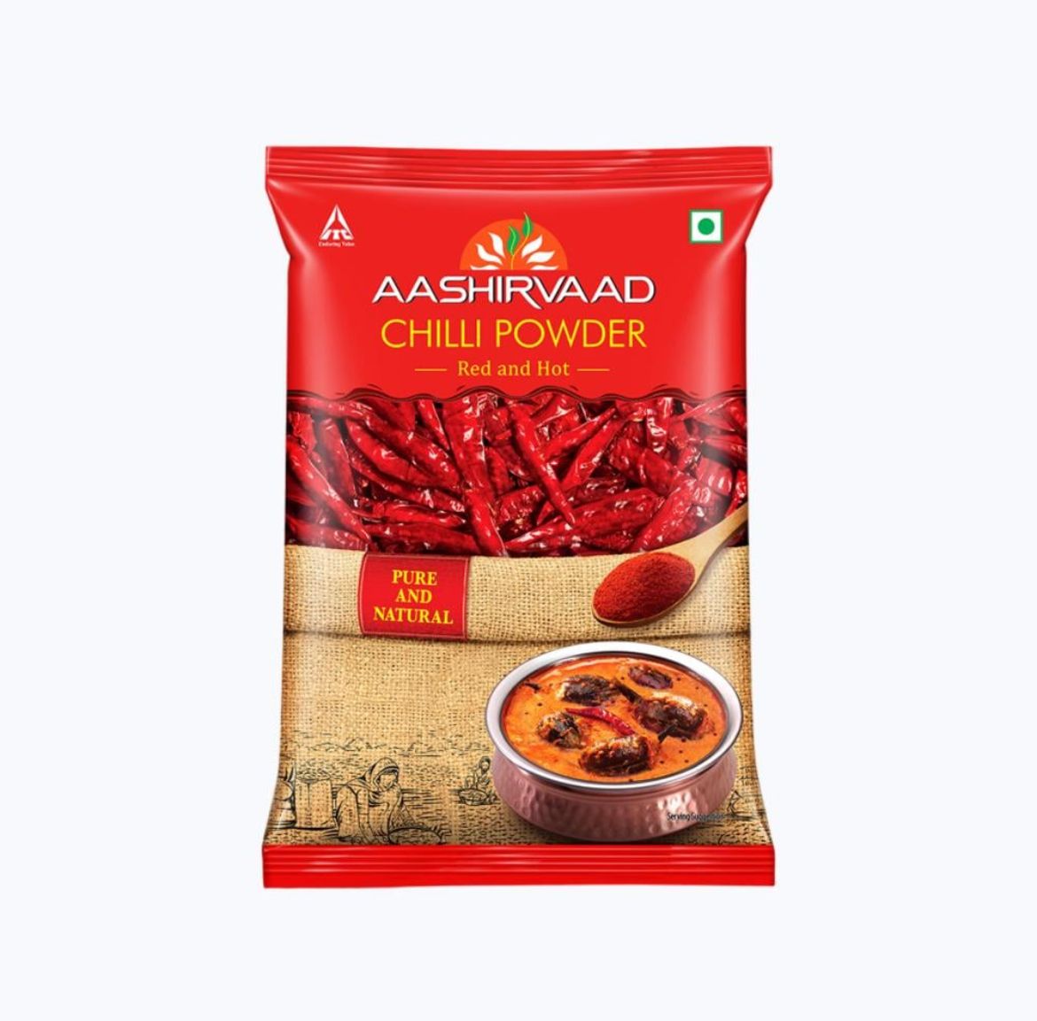 Aashirvaad Chilli Powder 500gm_0