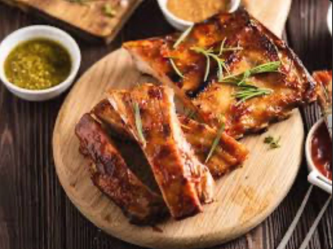 Pork Ribs Marinated Boneless _0