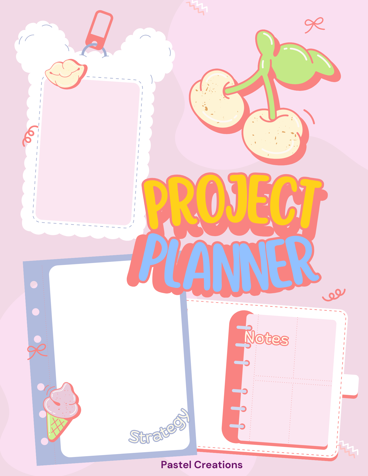 The Project Daily Planner A4 size 30 sheets_0