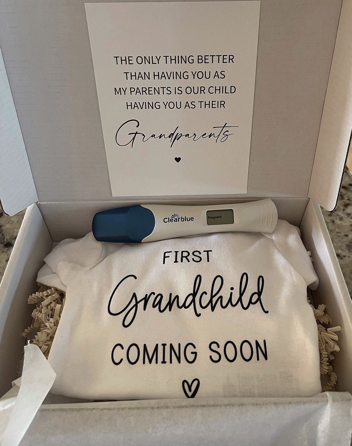 Pregnancy Announcement Box - Build Your Own_0