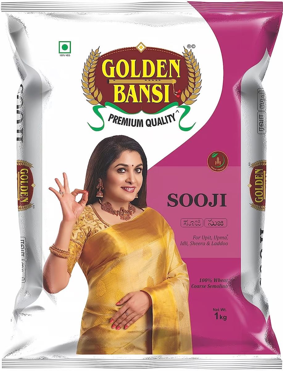 Golden Bombay Sooji, 1 kg_0