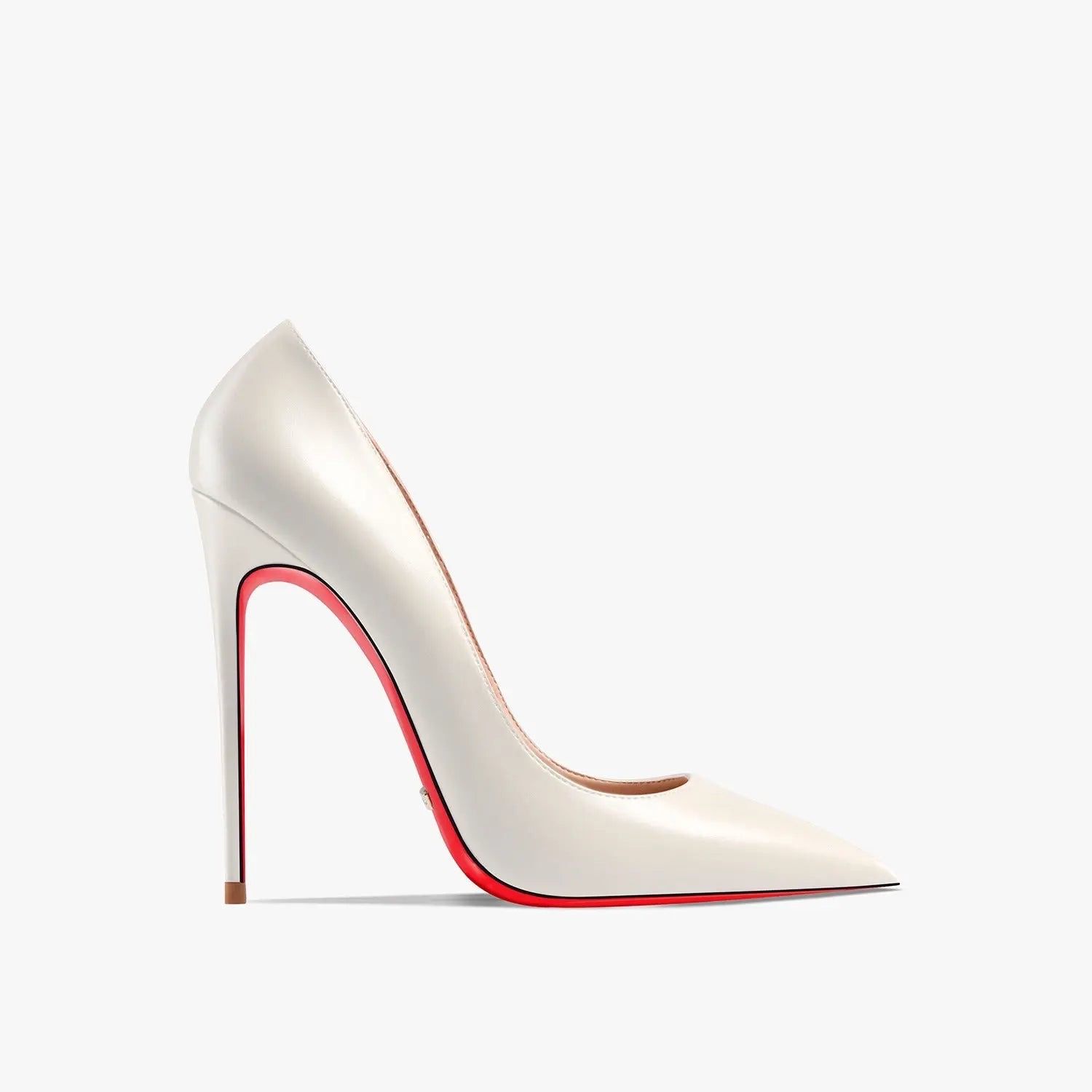 Tabitha Matt Cream White Heels_0