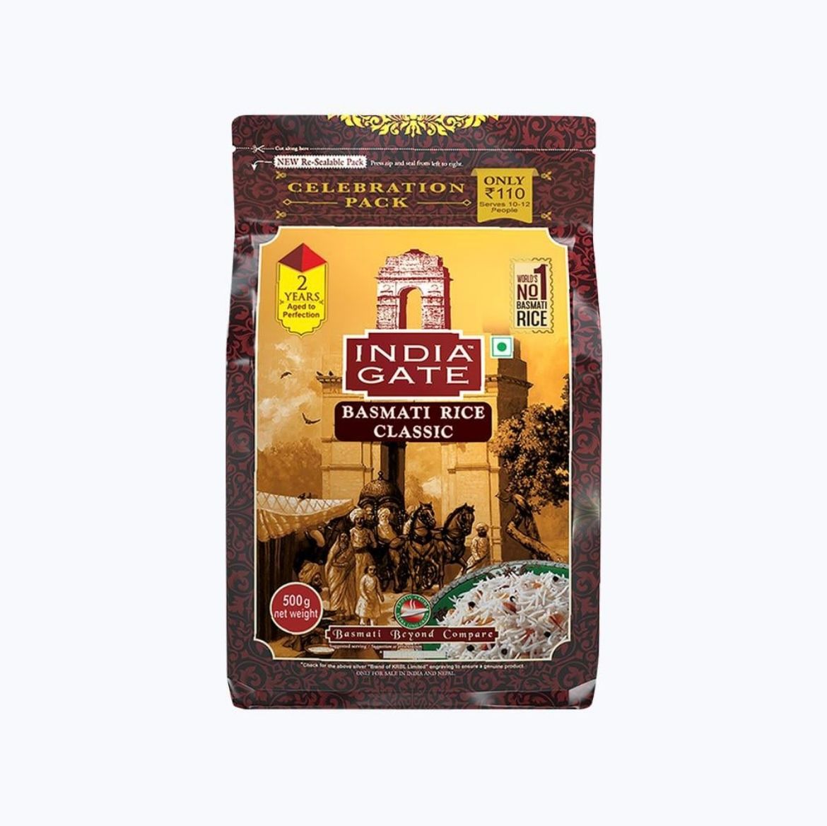 Indiagate Classic Basmati 1 kg_0