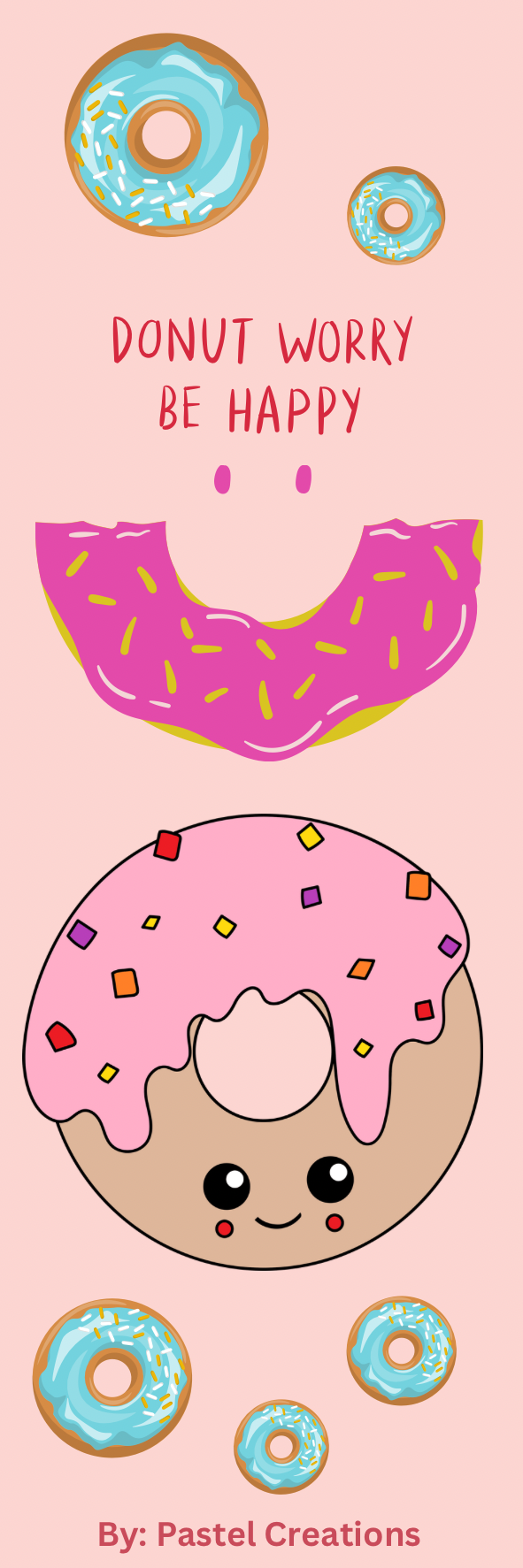 The Donut Bookmark 350GSM (matte)_0