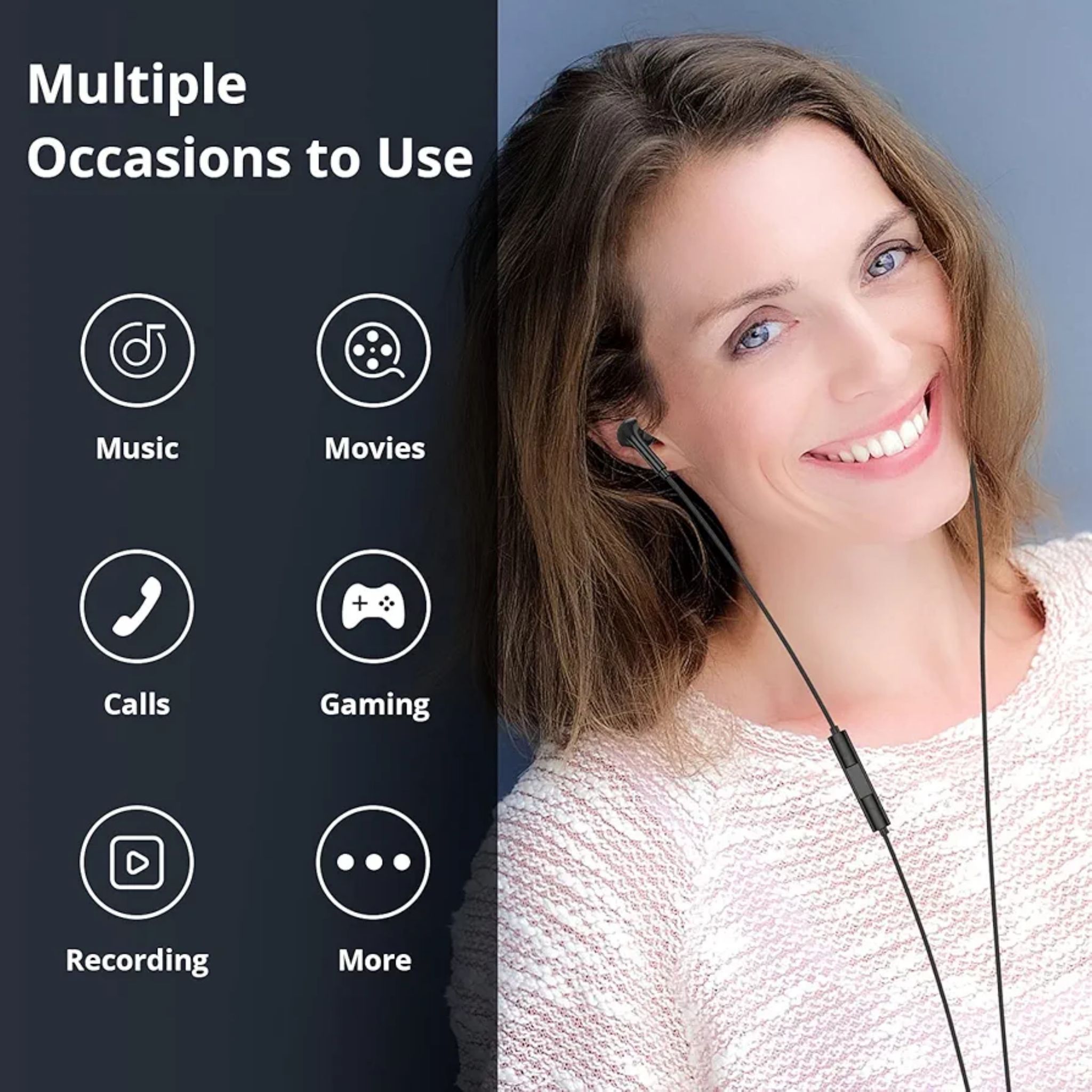 BOOM BERRY EARPHONES HI-FI SOUND _1