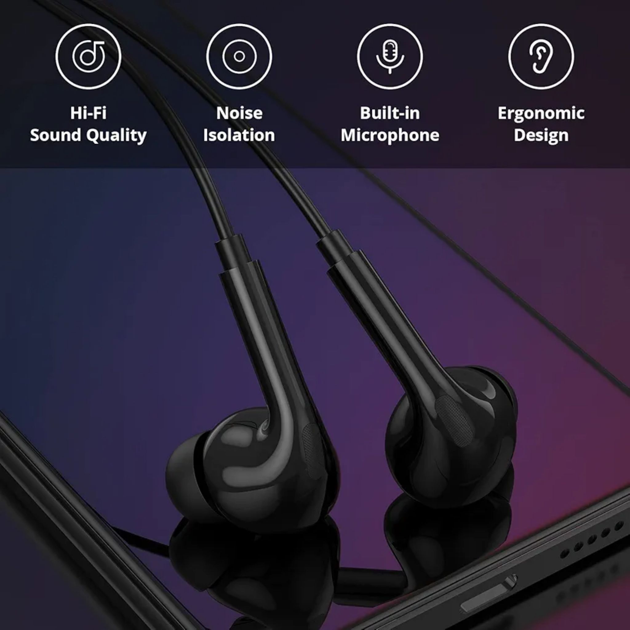 BOOM BERRY EARPHONES HI-FI SOUND _2