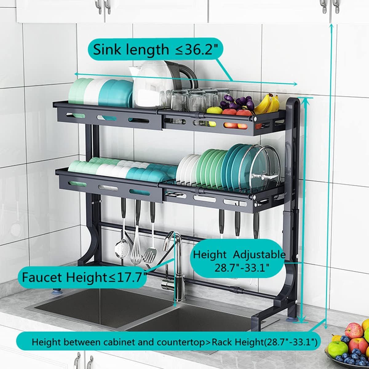 OVER THE SINK DISH RACK 2 TIER_2