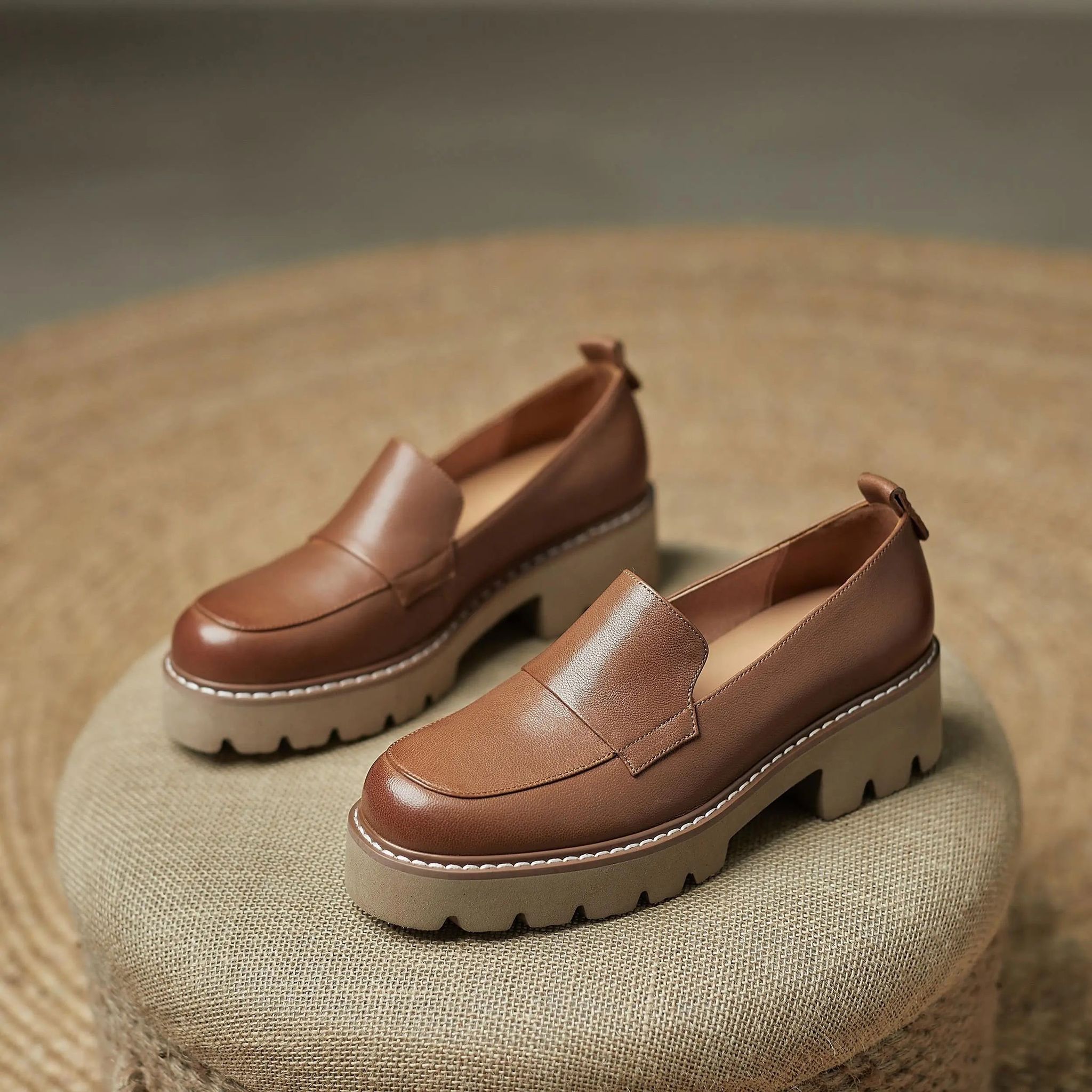 Diana Brown Loafers _0