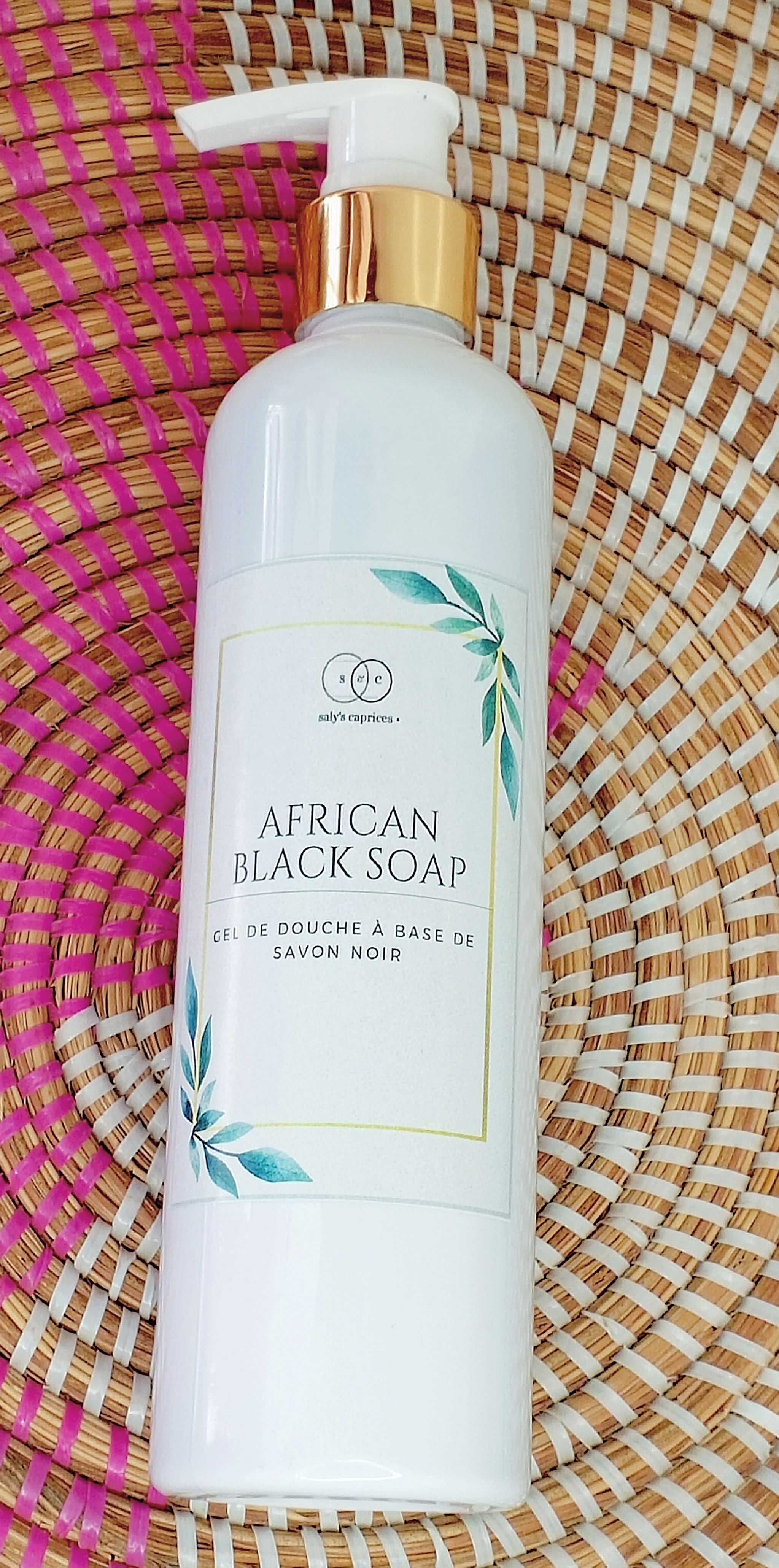 African Black soap gel - Gel douche au savon noir - 250ml_0