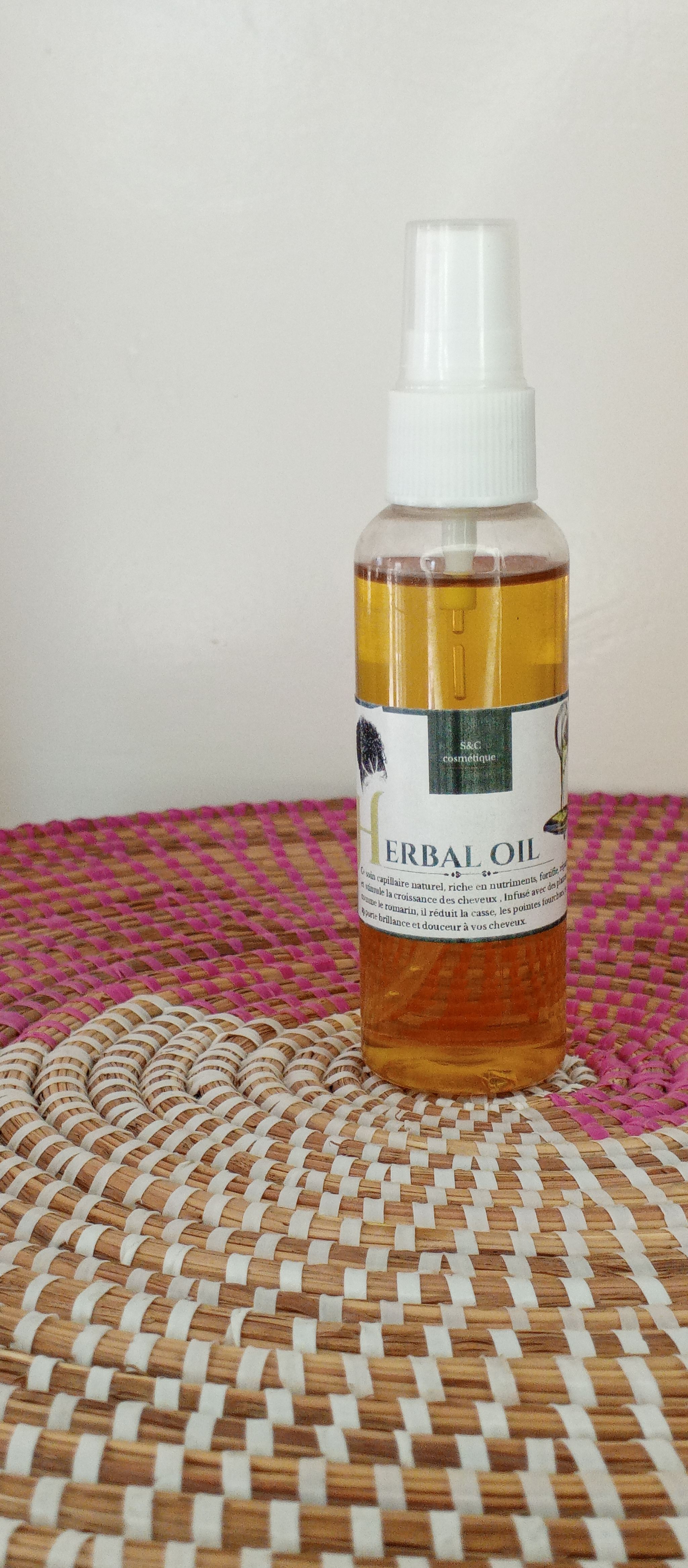 Herbal Oil - huile pour cheveux 60ml_0