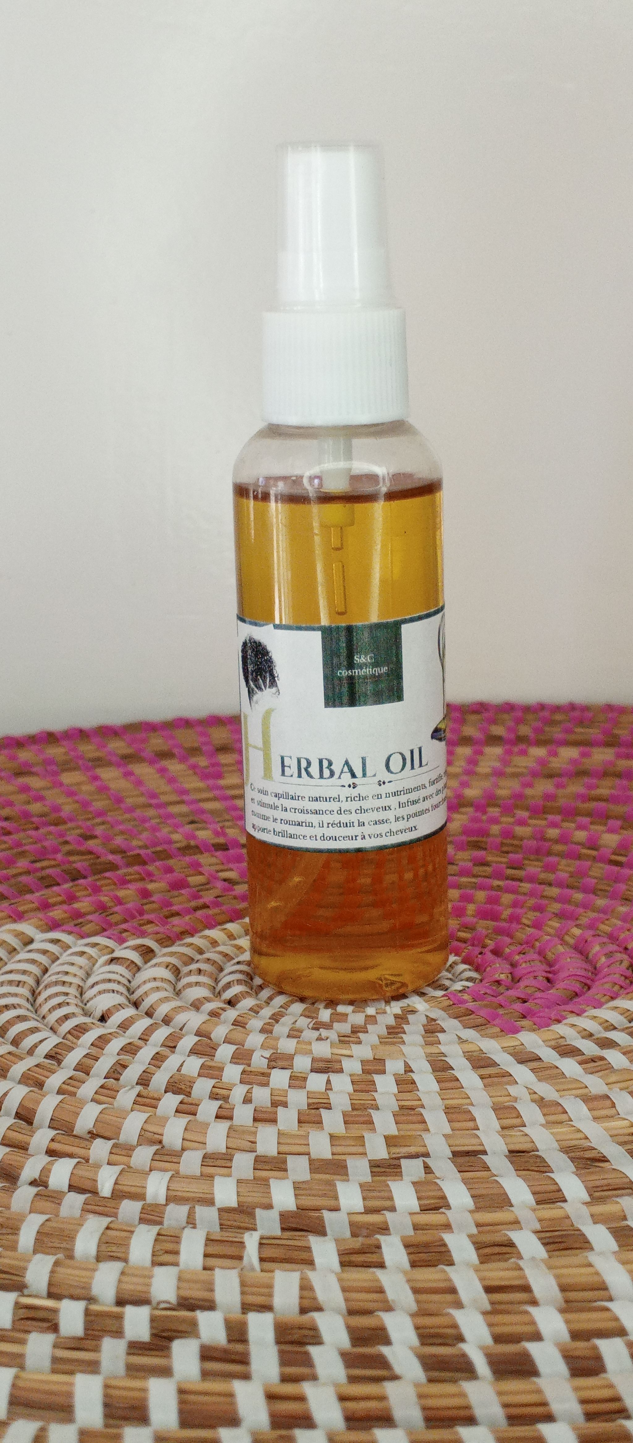 Herbal Oil - huile pour cheveux 60ml_1