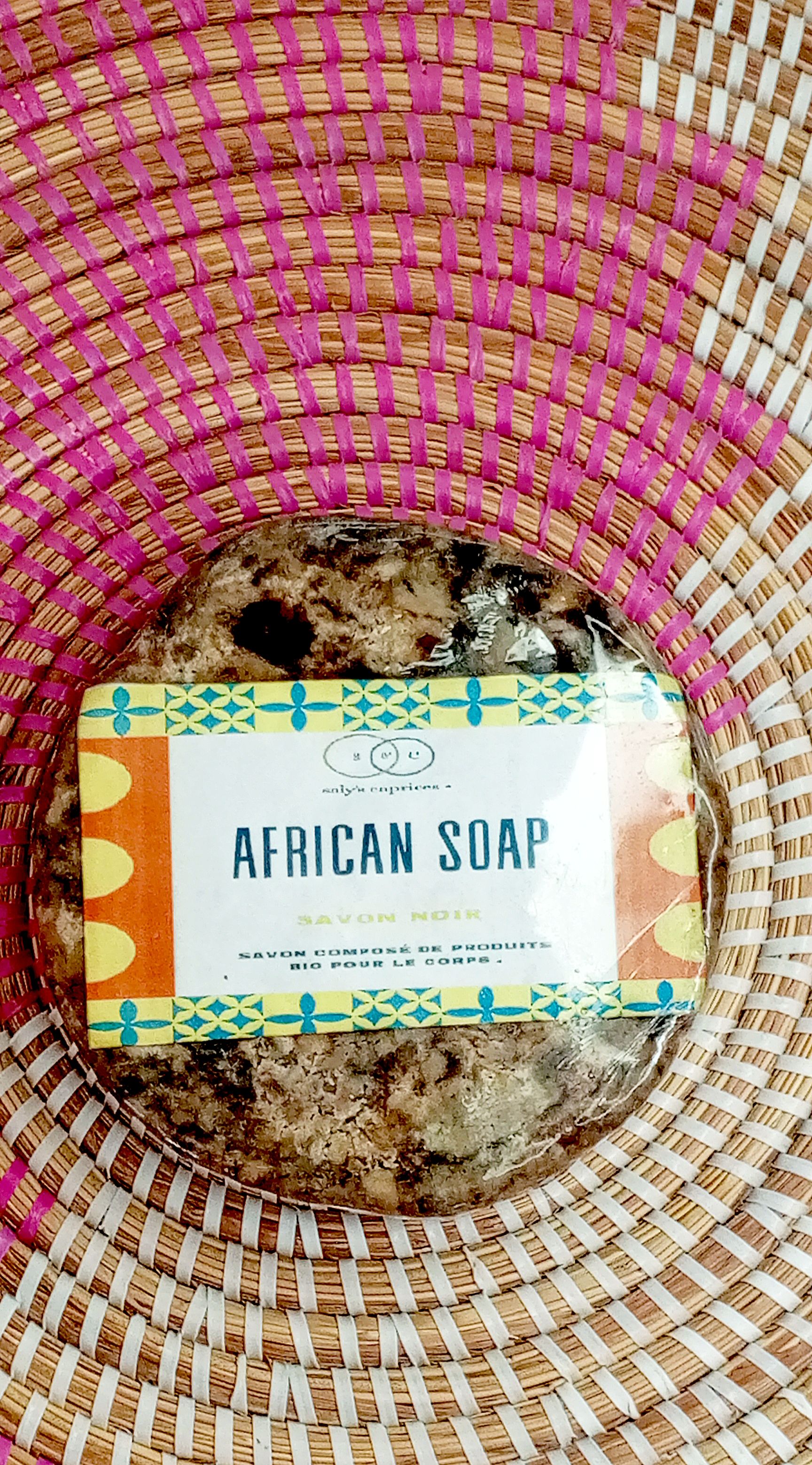 African Soap - savon noir pur _0