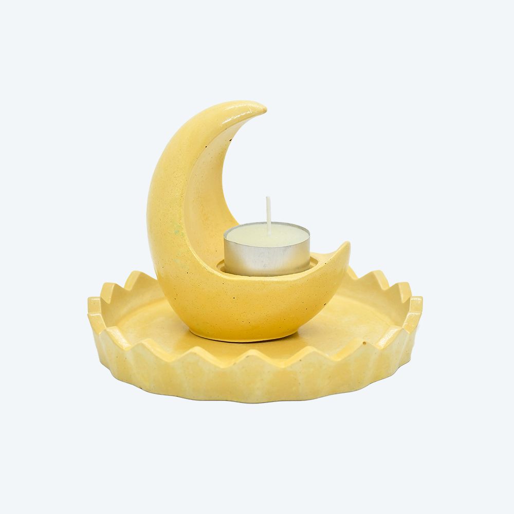 Lunar Glow Candle Stand with Tray_3