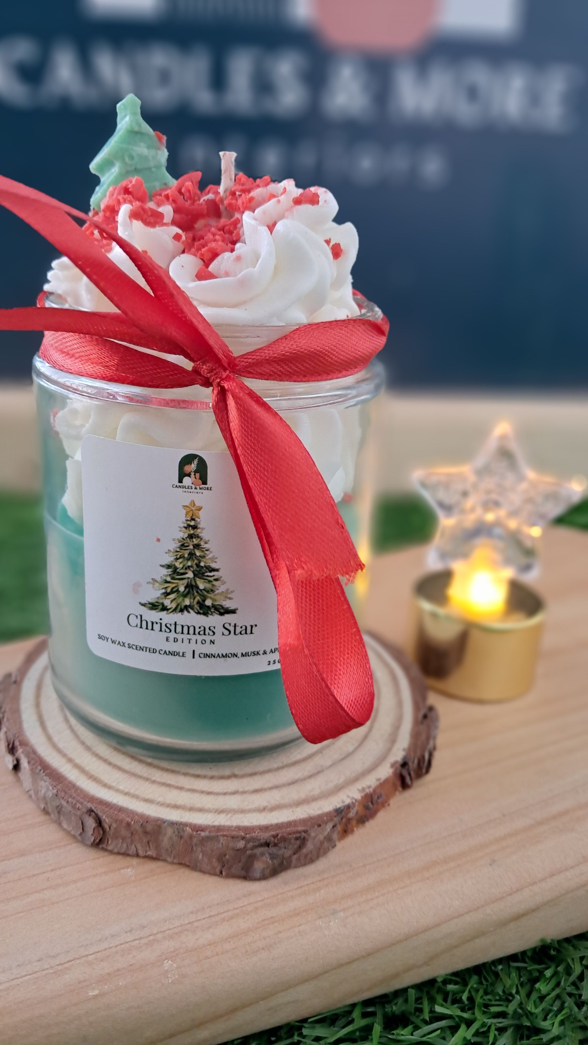 Whipped Soy Wax Christmas Candle_0