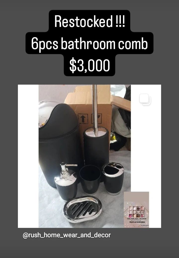 6pcs Bathroom Combo_0