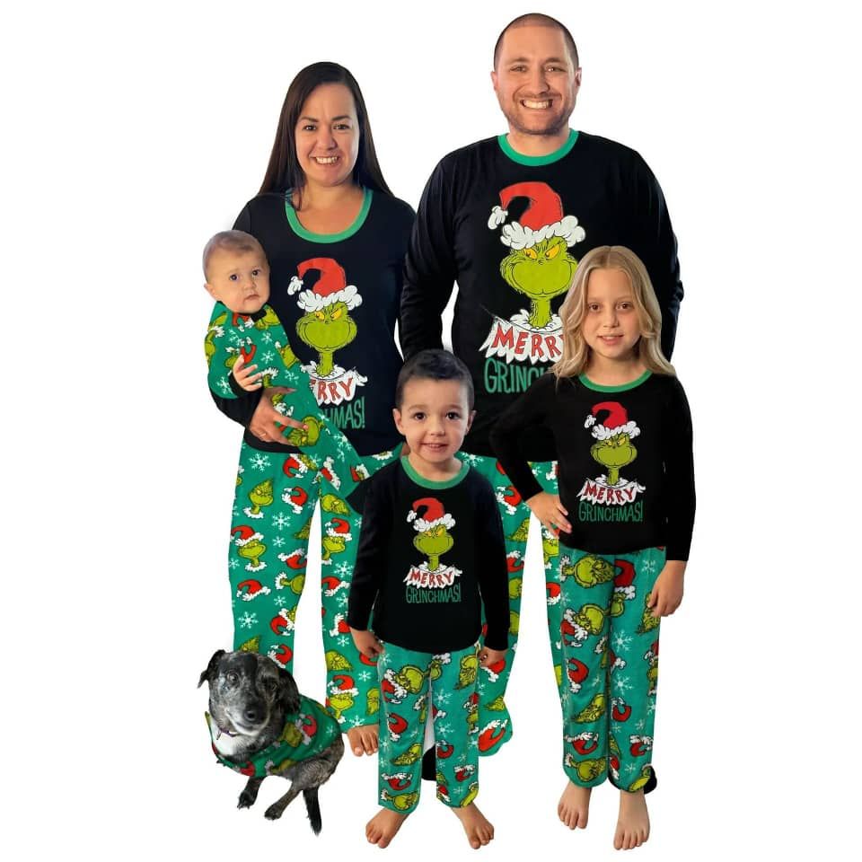 Assorted Grinch Pajamas_1