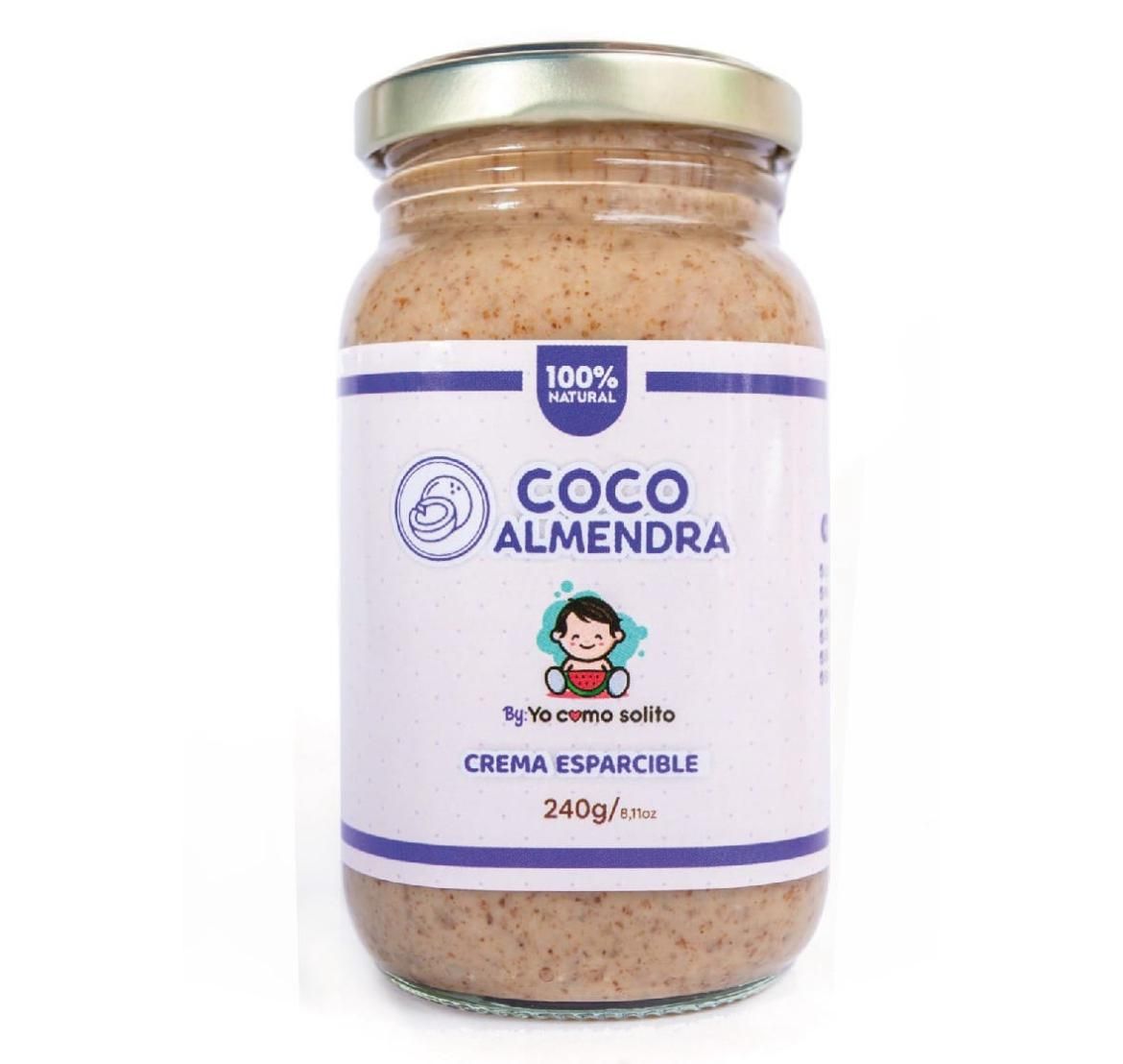 Crema esparcible de coco almendra x 240g_0