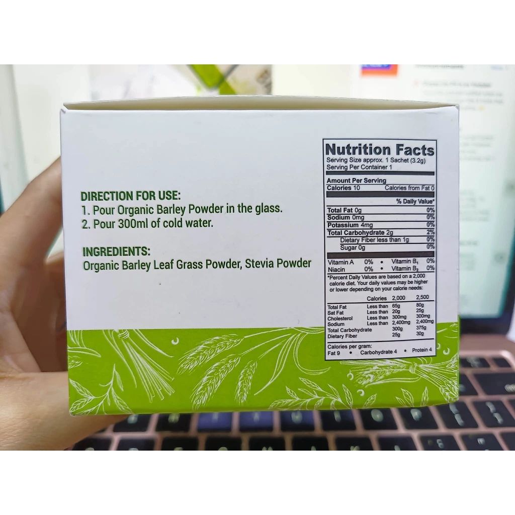 Jc Organic Barley Juice (10 SACHET)_5