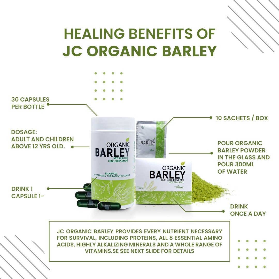 Jc Organic Barley Juice (10 SACHET)_3