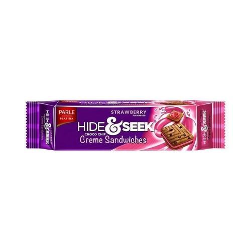 Parle Hide & Seek Strawberry Creme Sandwiches 100 g_0