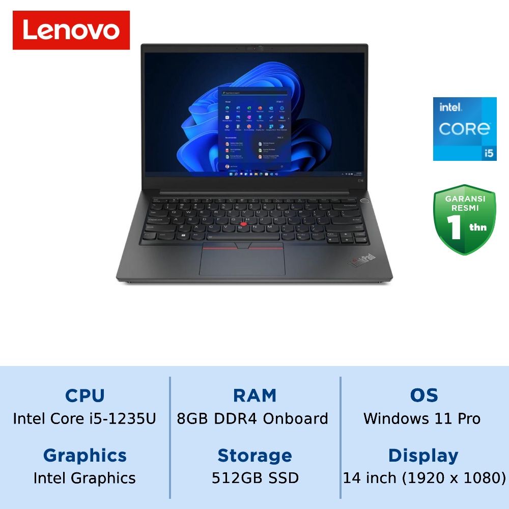 LENOVO ThinkPad E14 Gen 4 (Core i5-1235U, 8GB, 512GB SSD, Win 11 Pro)_1