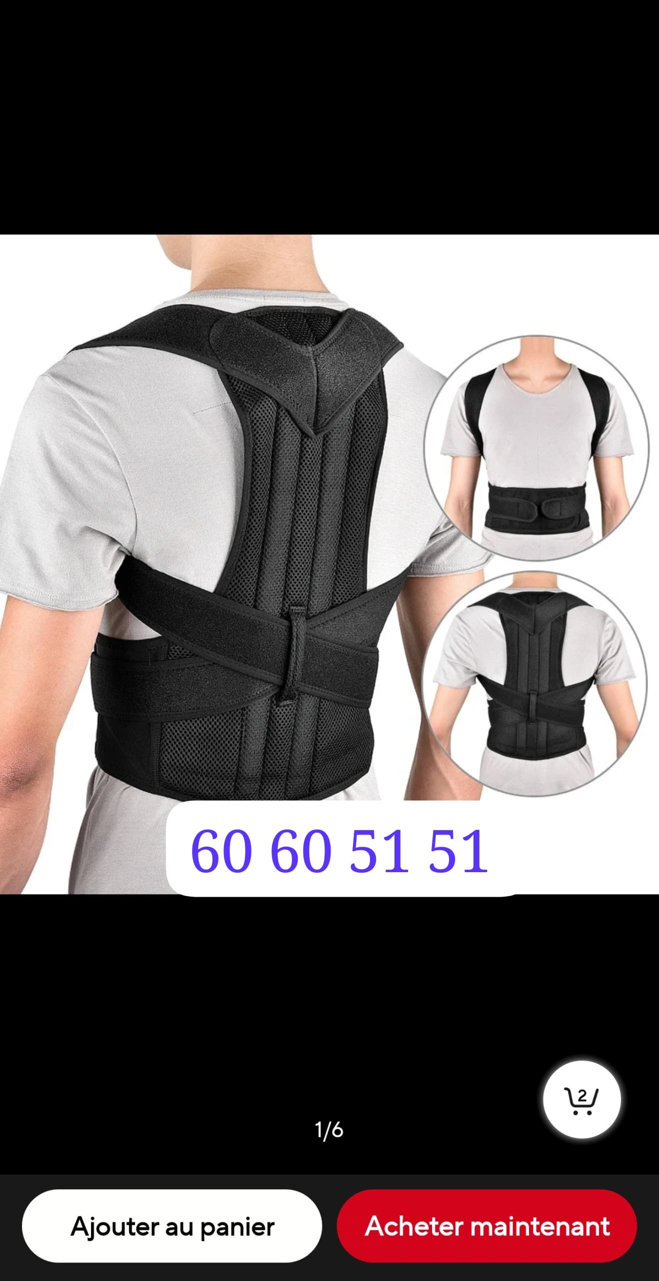 Posture correcteur dos _0