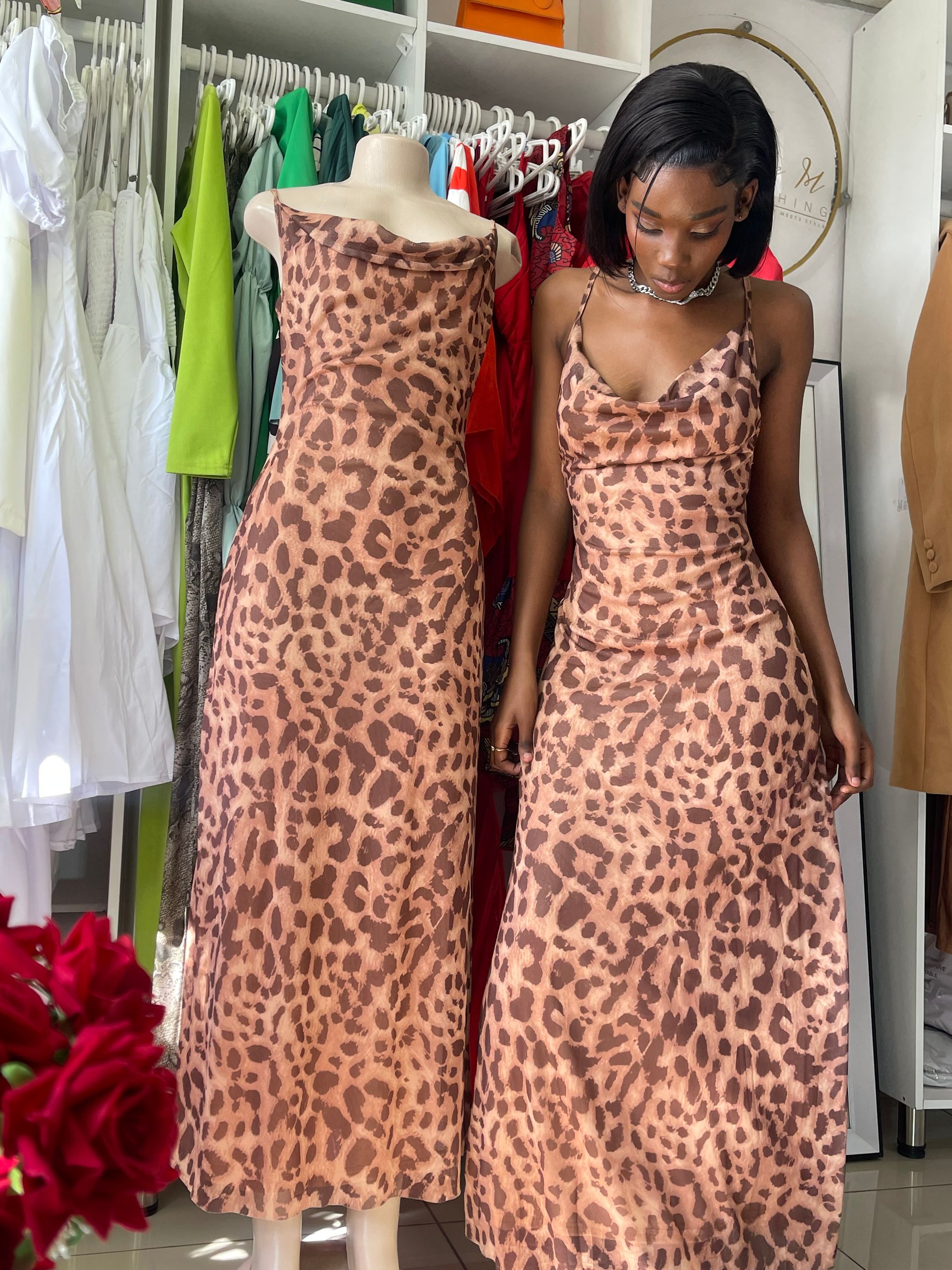 Leopard print maxi _5