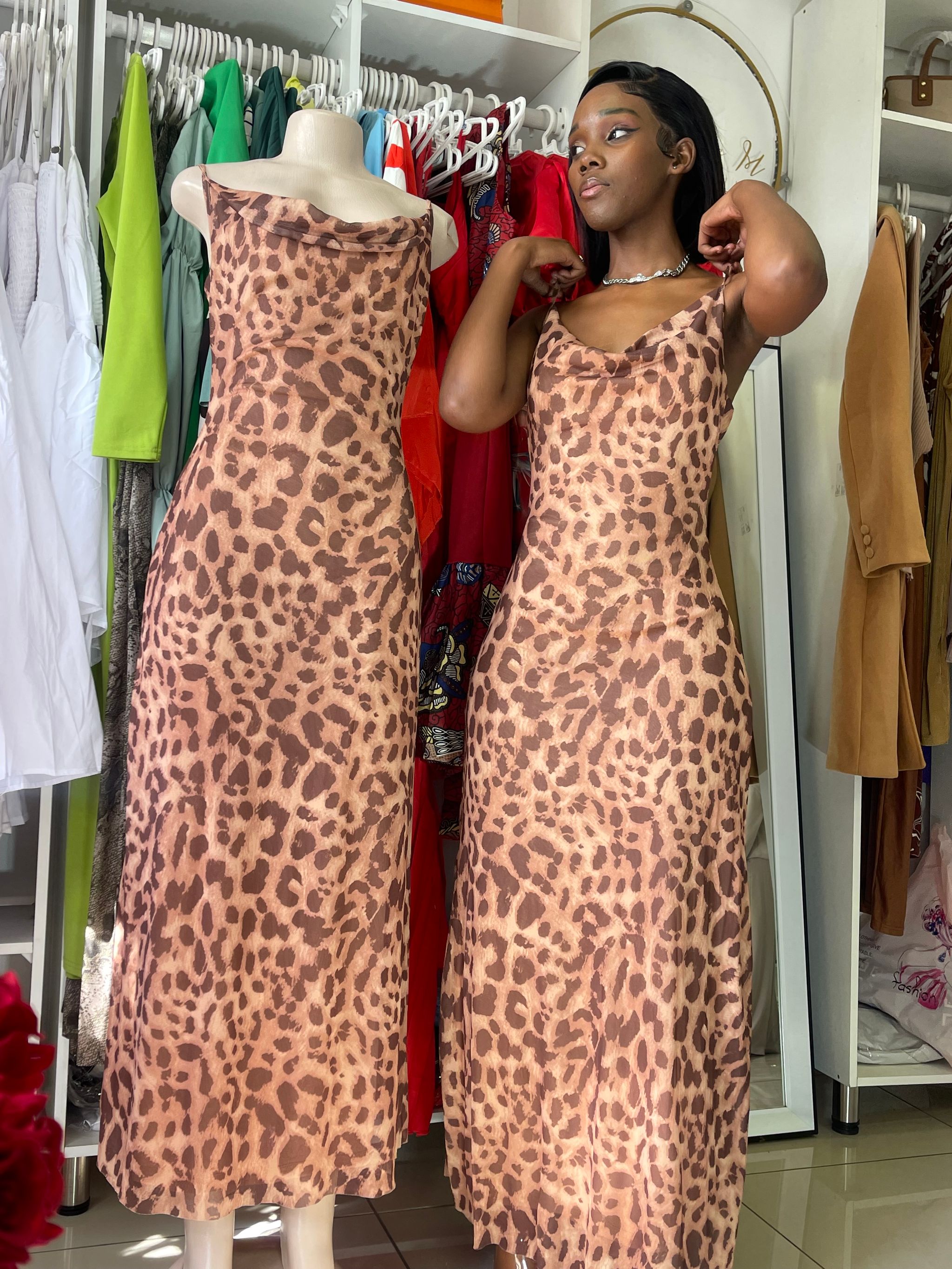 Leopard print maxi _3