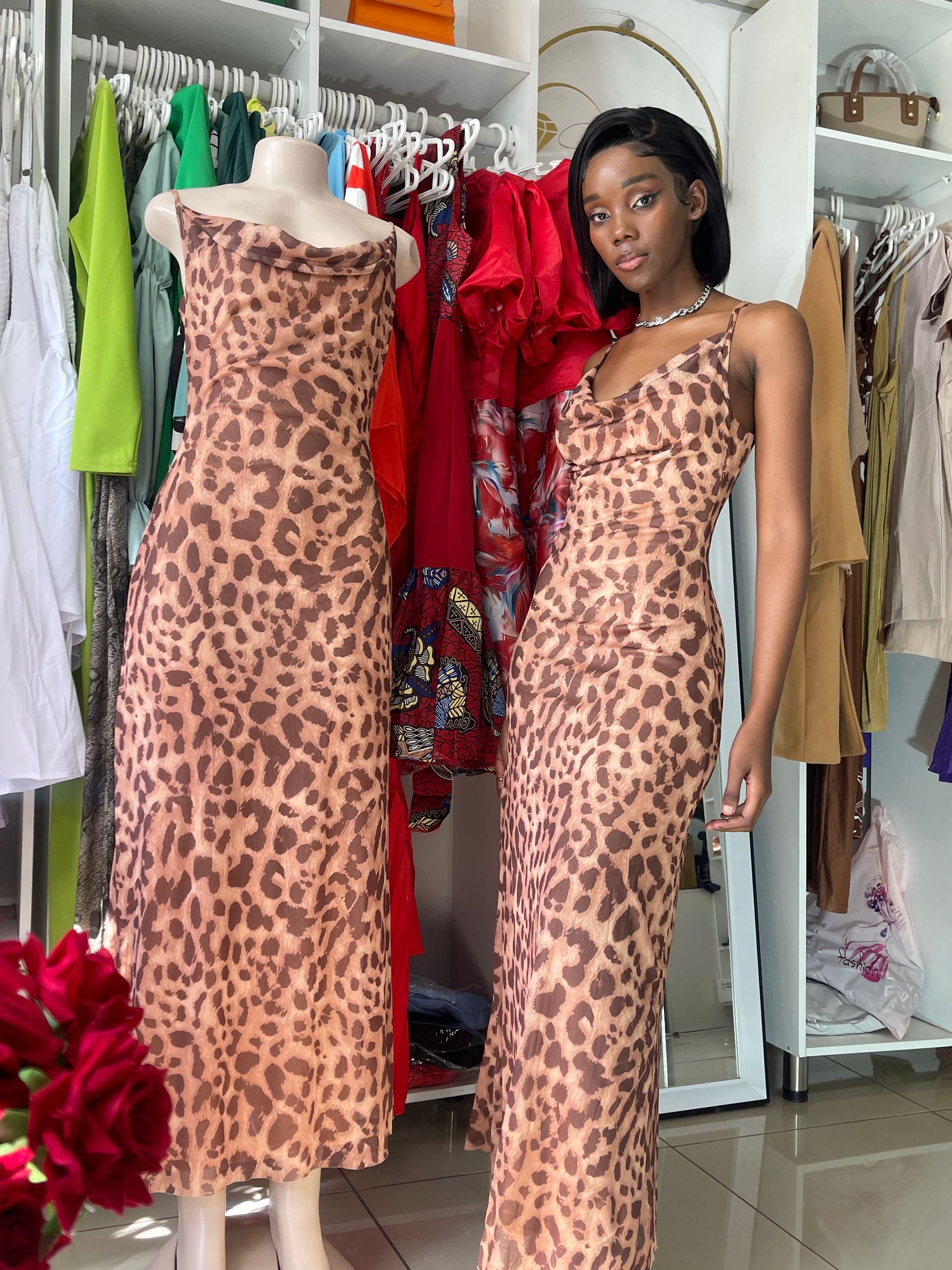 Leopard print maxi _4