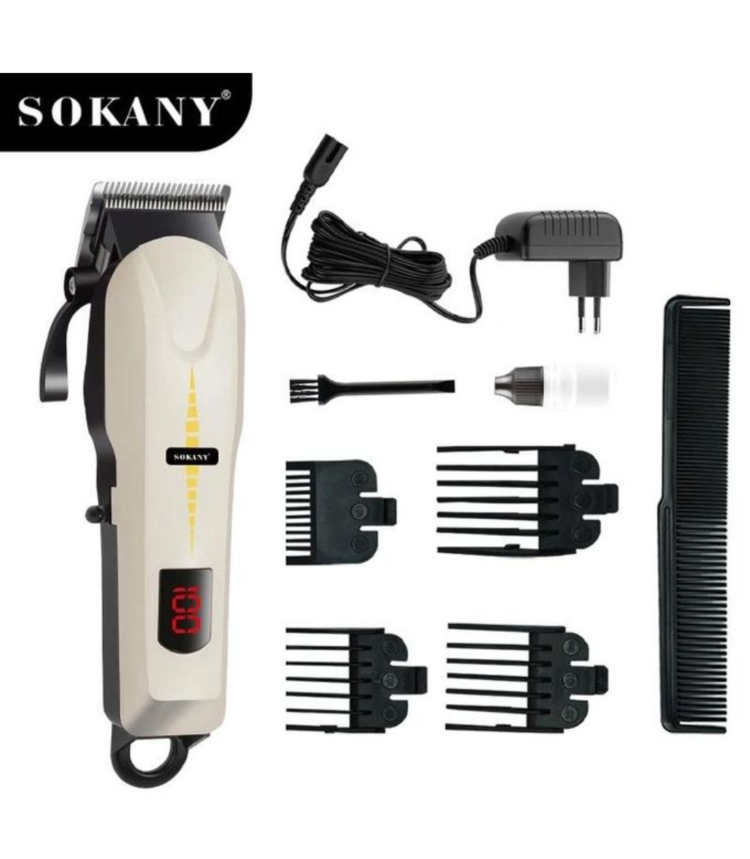 SOKANY RECHARGEABLE HAIR CLIPPER_1