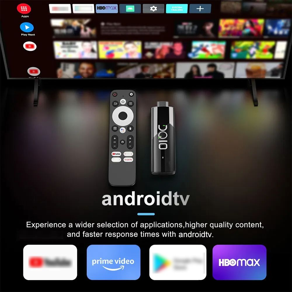 TV stick lemfo Dq10 8k Android TV 2/32GB NETFLIX DISNEY PRIME_3