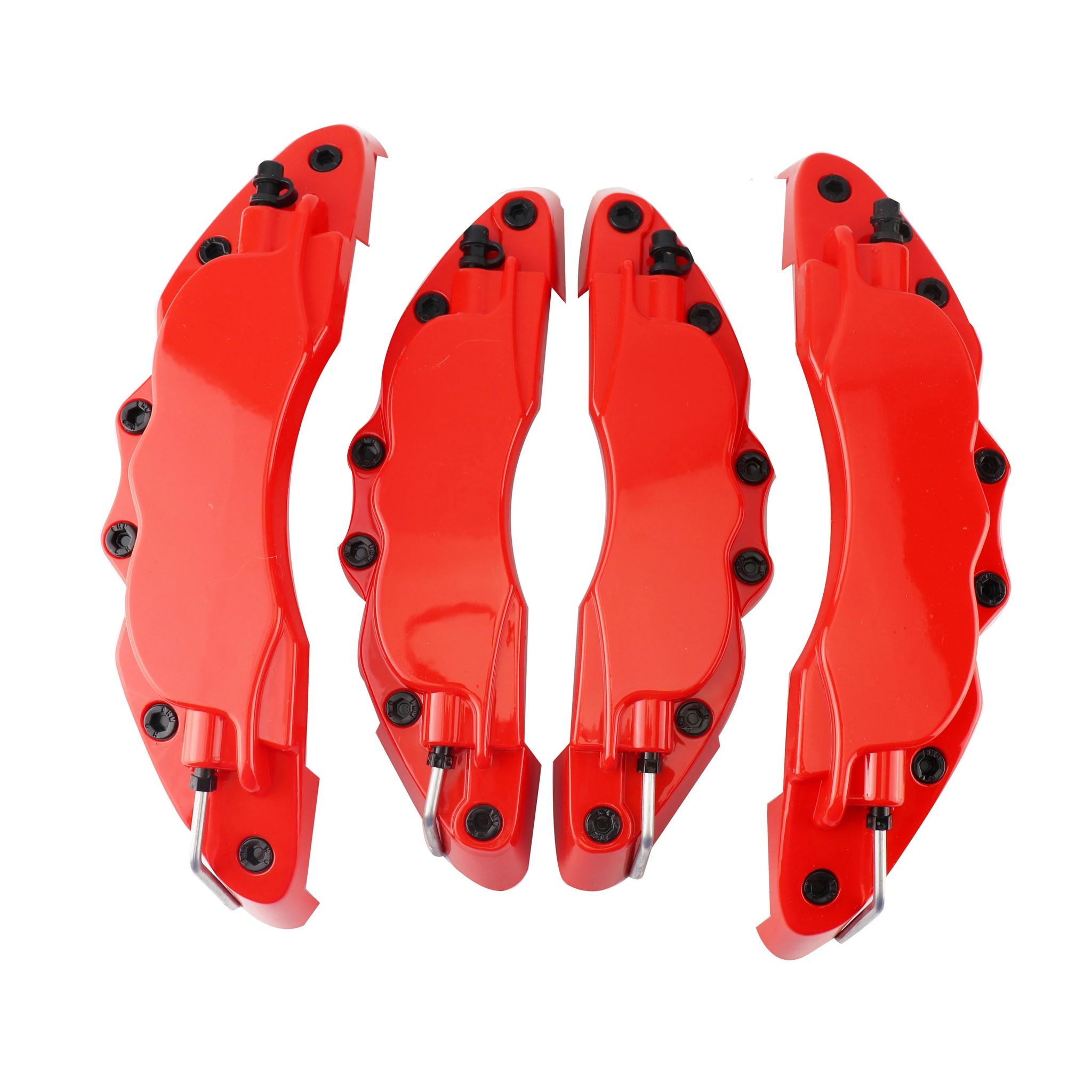 4pcs Red brake caliper covers plastic_1