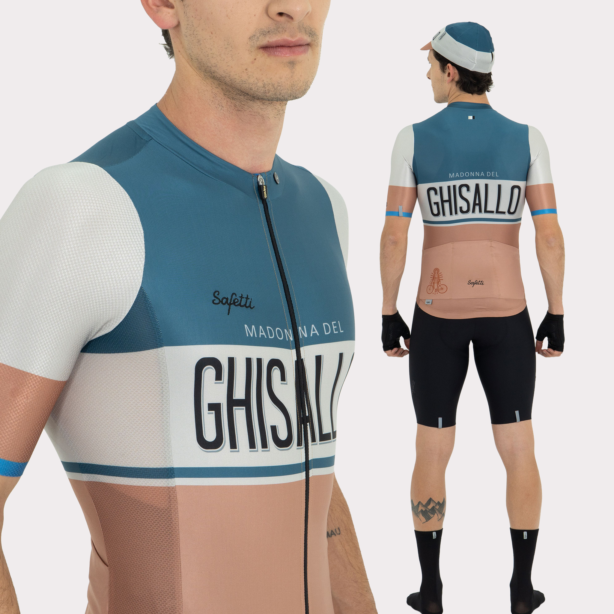 Camisa Ciclismo Manga Corta Madonna Para Hombre_0