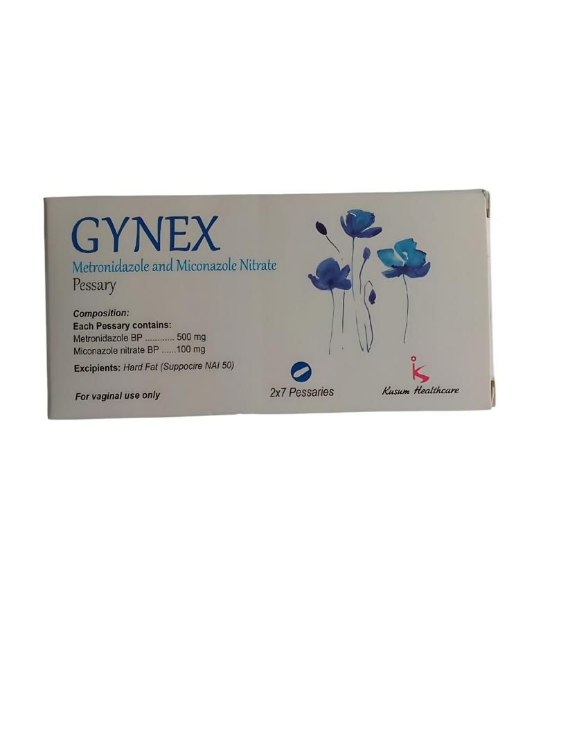 Gynex Pessaries (Metronidazole And Miconazole Nitrate)_0